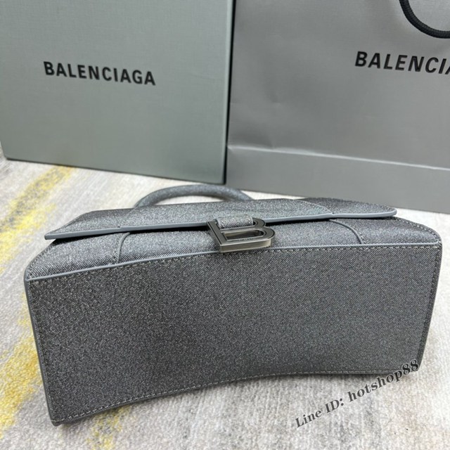 Balenciaga專櫃爆款新閃閃沙漏包 巴黎世家原單手提肩背包 8895閃金 fyj1246